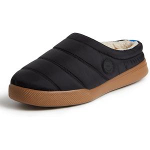 Dearfoams Men’s Andre Sport Lounge Clog(Black)