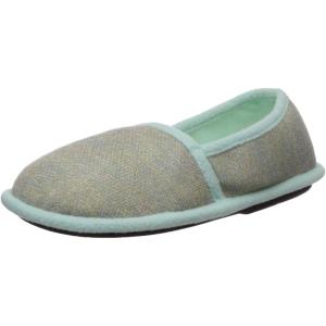 Dearfoams Unisex-Child Df Girl’s Closed Back Slipper(Wintermint)