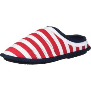 Dearfoams Unisex-Child Kids Toddlers Patriotic Americana Clog for 4th of July Slipper(Stars and Stripes)
