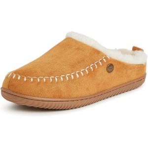 Dearfoams Women’s Alpine Bern Clog Slipper(Whiskey)