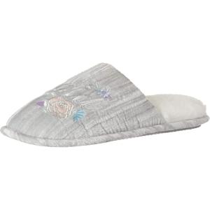Dearfoams Women’s Giftable Novelty Bridal Wedding Closed Toe Scuff Slipper(“Bridesmaid”)