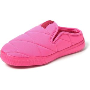 Dearfoams Women’s Kali Water Resistant Lightweight Clog Slipper(Paradise Pink)
