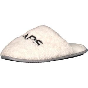 Dearfoams Women’s Novelty Pile Scuff and Eye Mask Set(Muslin)
