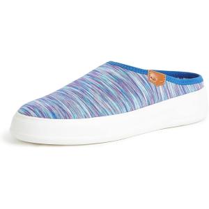 Dearfoams Womens Original Comfort Annie Clog Sneaker(Navy Heather)