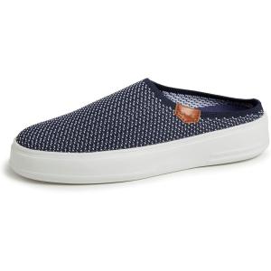 Dearfoams Womens Original Comfort Annie Clog Sneaker(Peacoat)