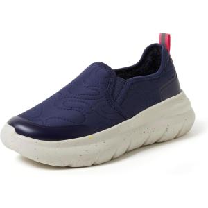 Dearfoams Women’s Slip On Lightweight Casual Energy Return Crimson Sneaker(Peacoat)