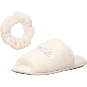 Dearfoams womens Mom Cozy Giftable Memory Foam Slippers(Muslin)