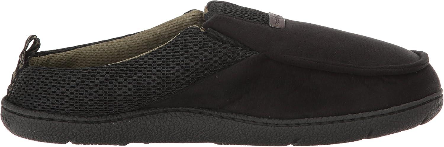 imageDearfoams Womens Microterry Clog SlipperBlack
