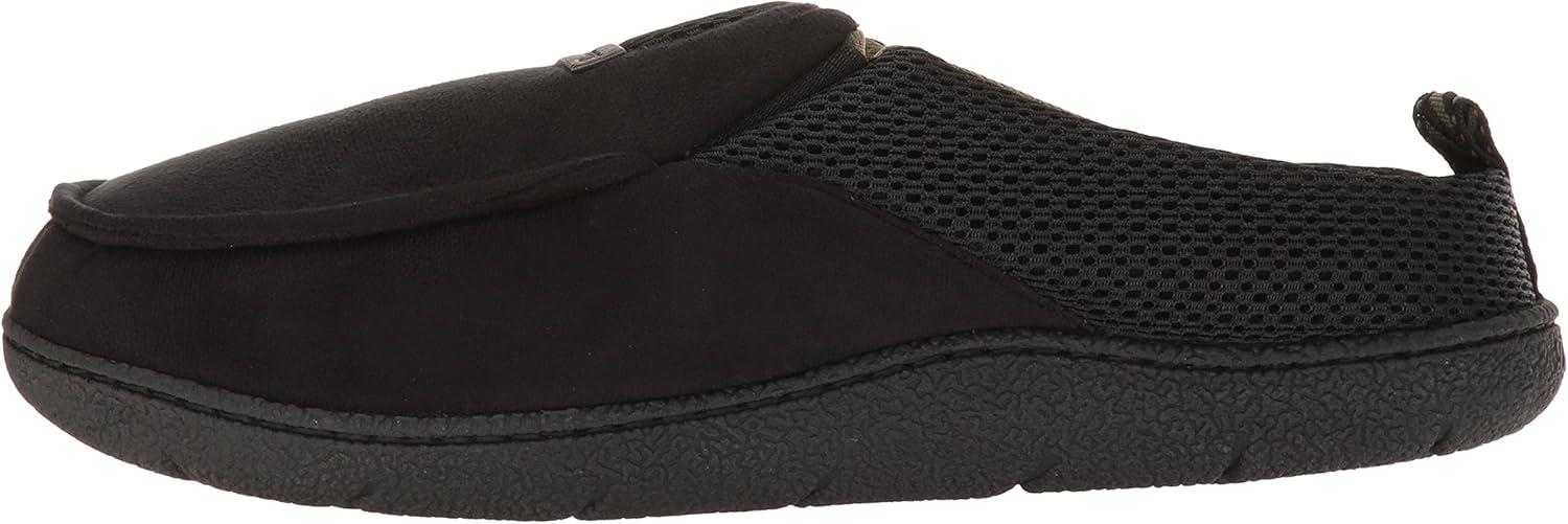 imageDearfoams Womens Microterry Clog SlipperBlack