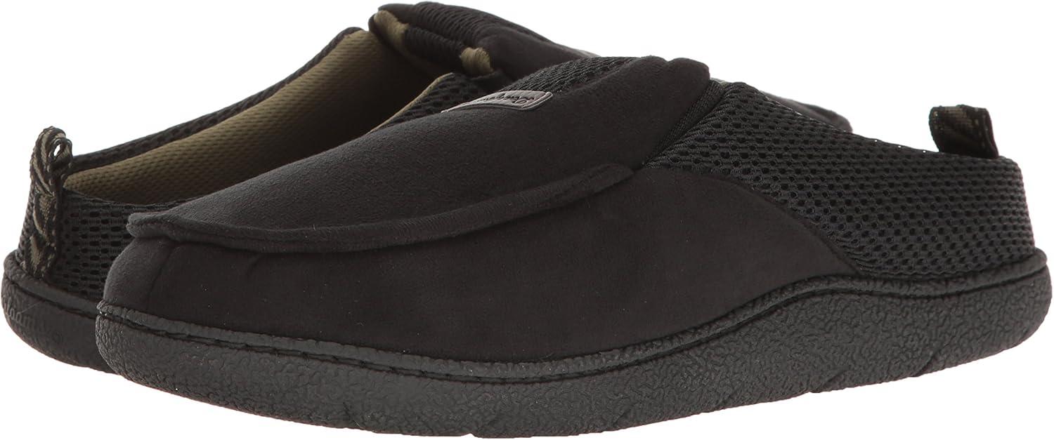 imageDearfoams Womens Microterry Clog SlipperBlack