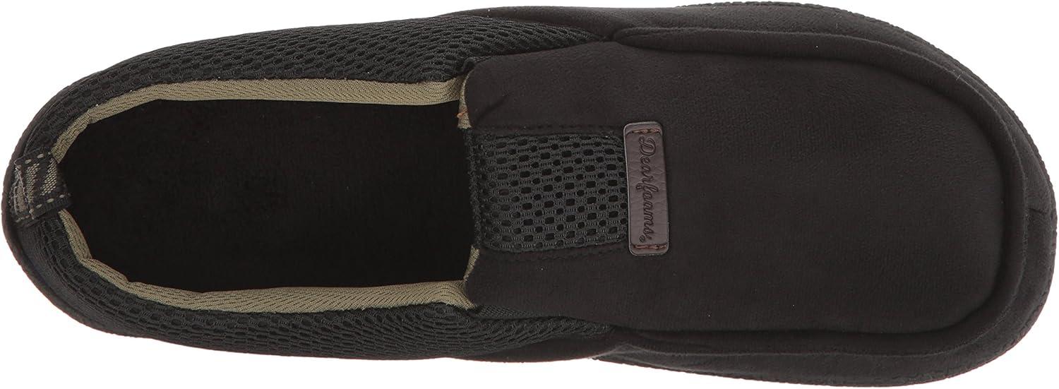 imageDearfoams Womens Microterry Clog SlipperBlack
