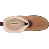 Dearfoams Men’s Suede Boot Slipper(Chestnut)