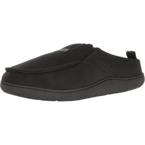 Dearfoams Women’s Microterry Clog Slipper(Black)