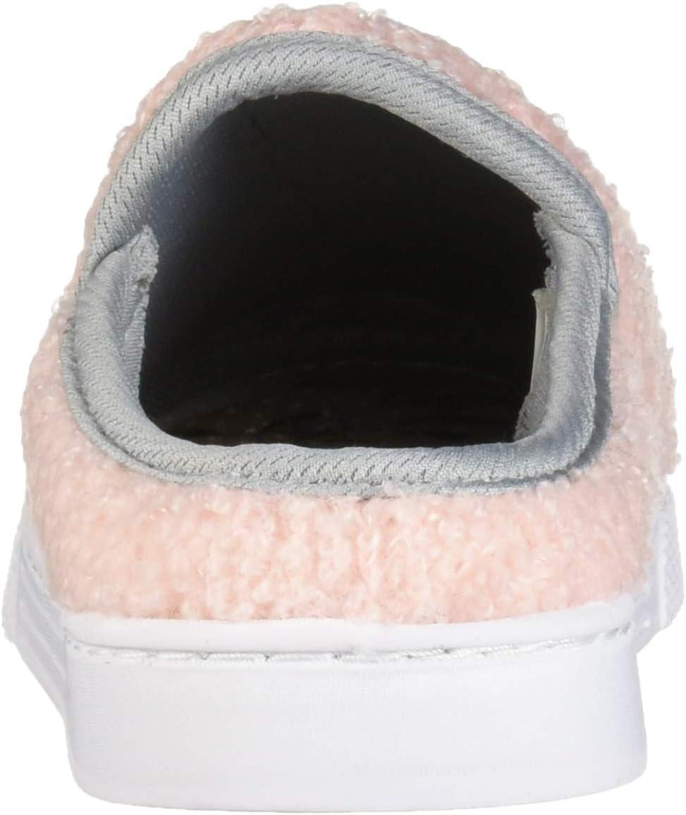 imageDearfoams Womens Micro Curly Pile Clog SlipperDusty Pink
