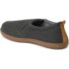 Dearfoams Men’s Alpine Zurich Closed Back Slipper(Black Heather)