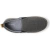 Dearfoams Men’s Alpine Zurich Closed Back Slipper(Black Heather)