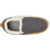 Dearfoams Men’s Alpine Zurich Closed Back Slipper(Grey Heather)