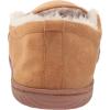 Dearfoams Men’s Alpine Zurich Closed Back Slipper(Whiskey)