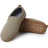 Dearfoams Men’s Alpine Zurich Closed Back Slipper(Fossil)