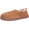 Dearfoams Men’s Alpine Zurich Closed Back Slipper(Whiskey)