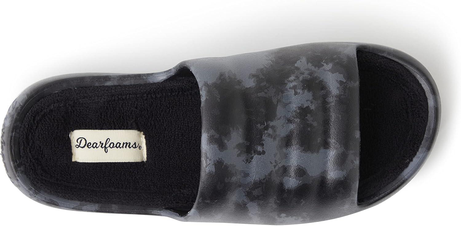 imageDearfoams womens Gemini Wave Eva SlideBlack