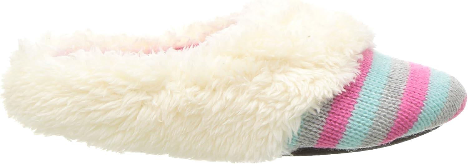 imageDearfoams Girls Patterned Knit ClogIris
