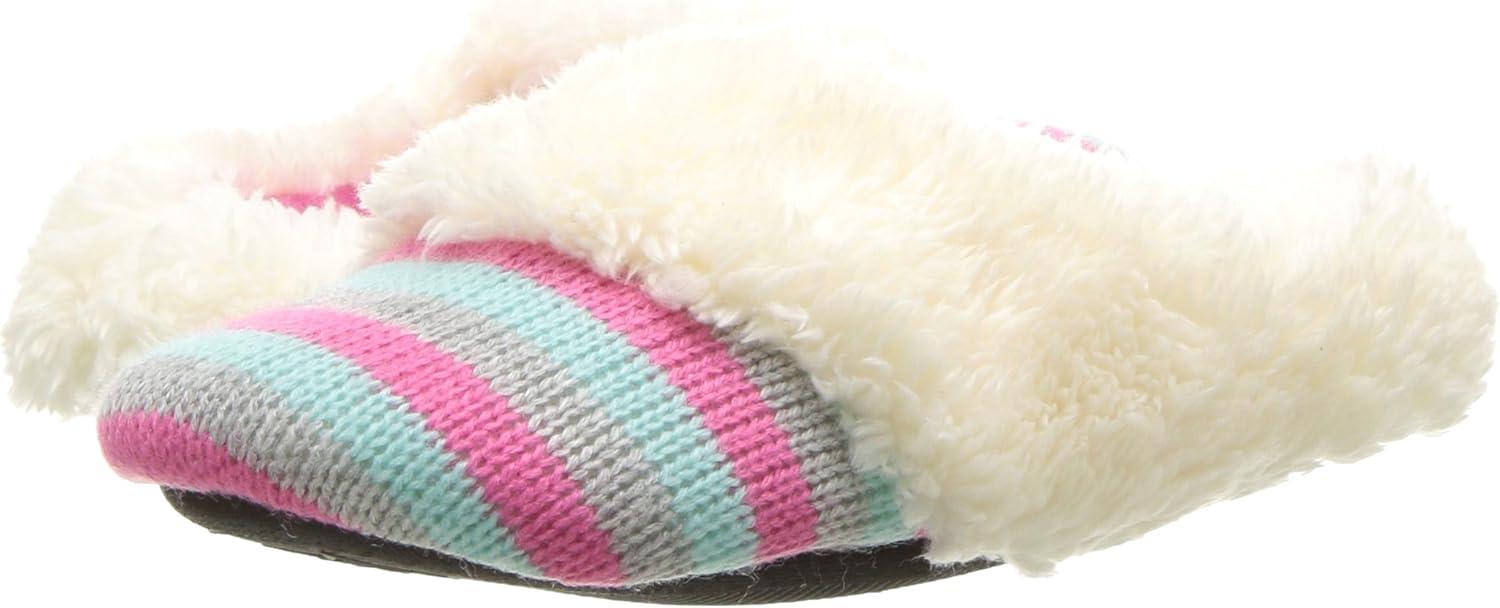 imageDearfoams Girls Patterned Knit ClogIris