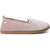 Dearfoams Women’s Rachel Shiny Velour Closed Back Slipper(Pale Mauve)