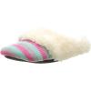 Dearfoams Girl’s Patterned Knit Clog(Iris)