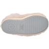 Dearfoams Unisex-Child Df Kids Toddlers Fluffy Pile Bootie Slipper(Dusty Pink)