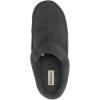 Dearfoams Men’s Microfiber Terry Clog with Memory Foam Slippers (Pavement, 9-10)(Pavement)