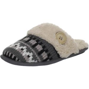 Dearfoams Women’s DF483(Grey)