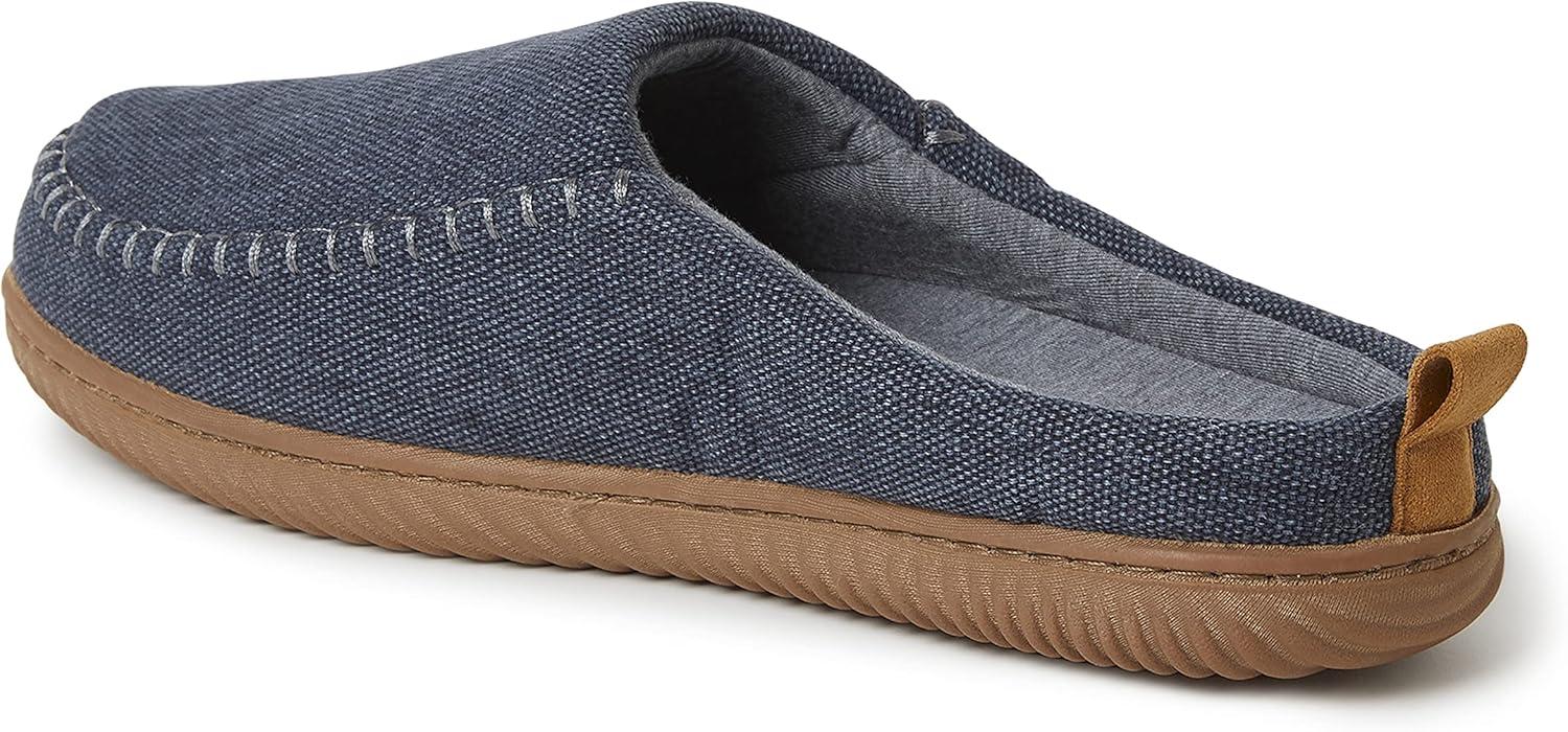 imageDearfoams Mens Alpine Bern Clog SlipperNavy