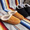 Dearfoams Men’s Alpine Bern Clog Slipper(Fossil)