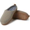 Dearfoams Men’s Alpine Bern Clog Slipper(Fossil)