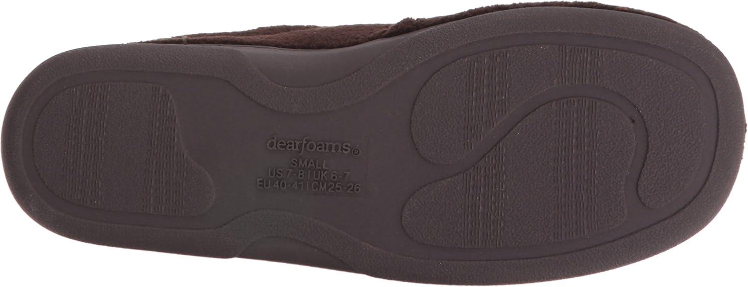 imageDearfoams Mens Microterry Clog SlipperCoffee