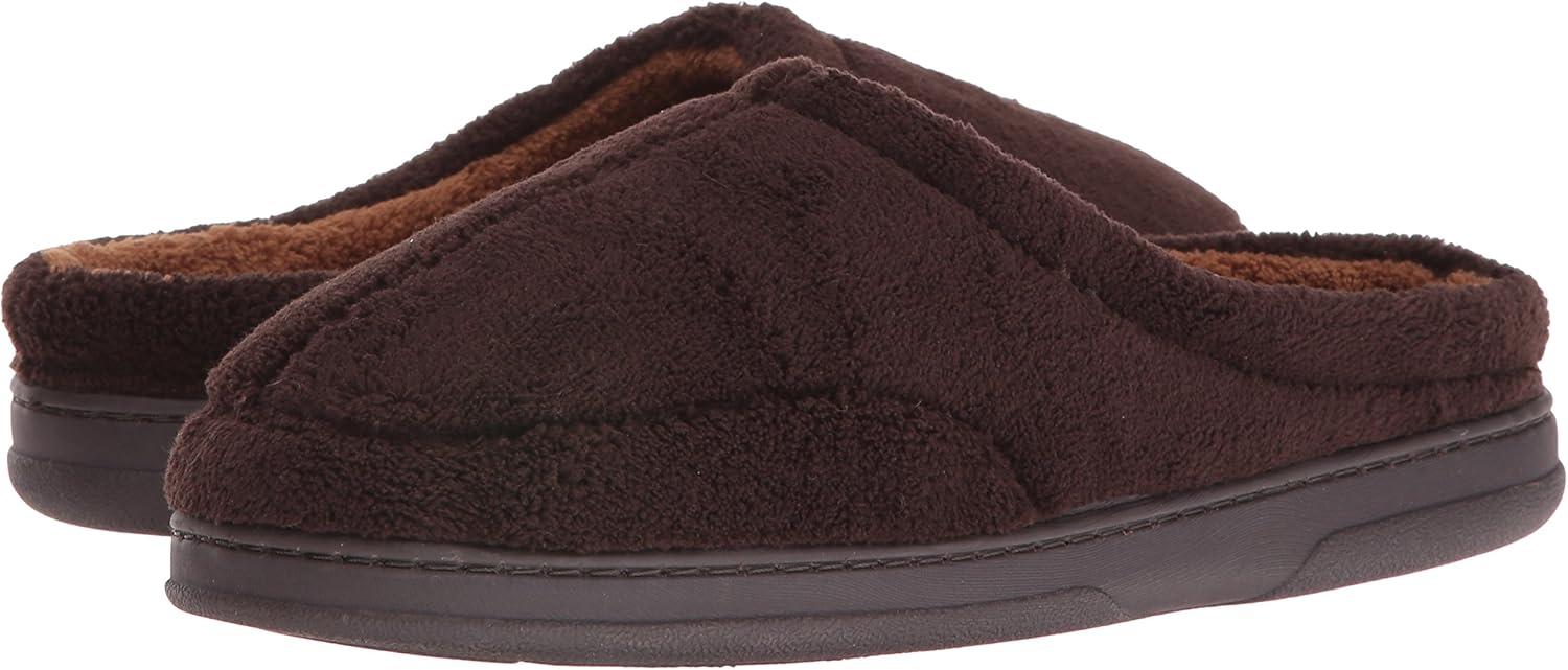 imageDearfoams Mens Microterry Clog SlipperCoffee
