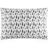 Dearfoams 7 Piece Super Soft Bed in a Bag Bedding Set, Black and White, Queen(Black and White)