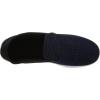 Dearfoams Men’s Knit Fold Down Closed Back Slipper(Navy Blazer)