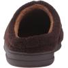 Dearfoams Men’s Microterry Clog Slipper(Coffee)