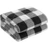 Dearfoams Super Soft Quilt Set with Diamond Stitching, Reindeer, Full/Queen(Black and White)