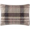 Dearfoams Super Soft Quilt Set with Diamond Stitching, Reindeer, Full/Queen(Brown)