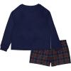 Dearfoams Women’s 2-piece Pajama Set, Soft & Comfortable Nightwear for Adults, Top & Bottom Duo(Cozy Plaid)