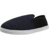 Dearfoams Men’s Knit Fold Down Closed Back Slipper(Navy Blazer)