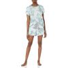 Dearfoams Women’s 2-piece Pajama Set, Soft & Comfortable Nightwear for Adults, Top & Bottom Duo(My Happy Place)