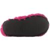 Dearfoams Unisex-Child Kid’s Pile Bootie with Mixed Material Trim Slipper(Paradise Pink)