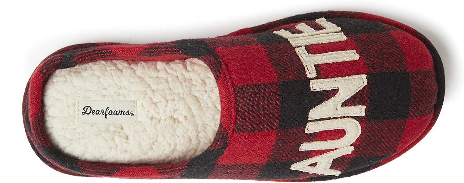 imageDearfoams Womens Mama Bear SlipperBuffalo Plaid