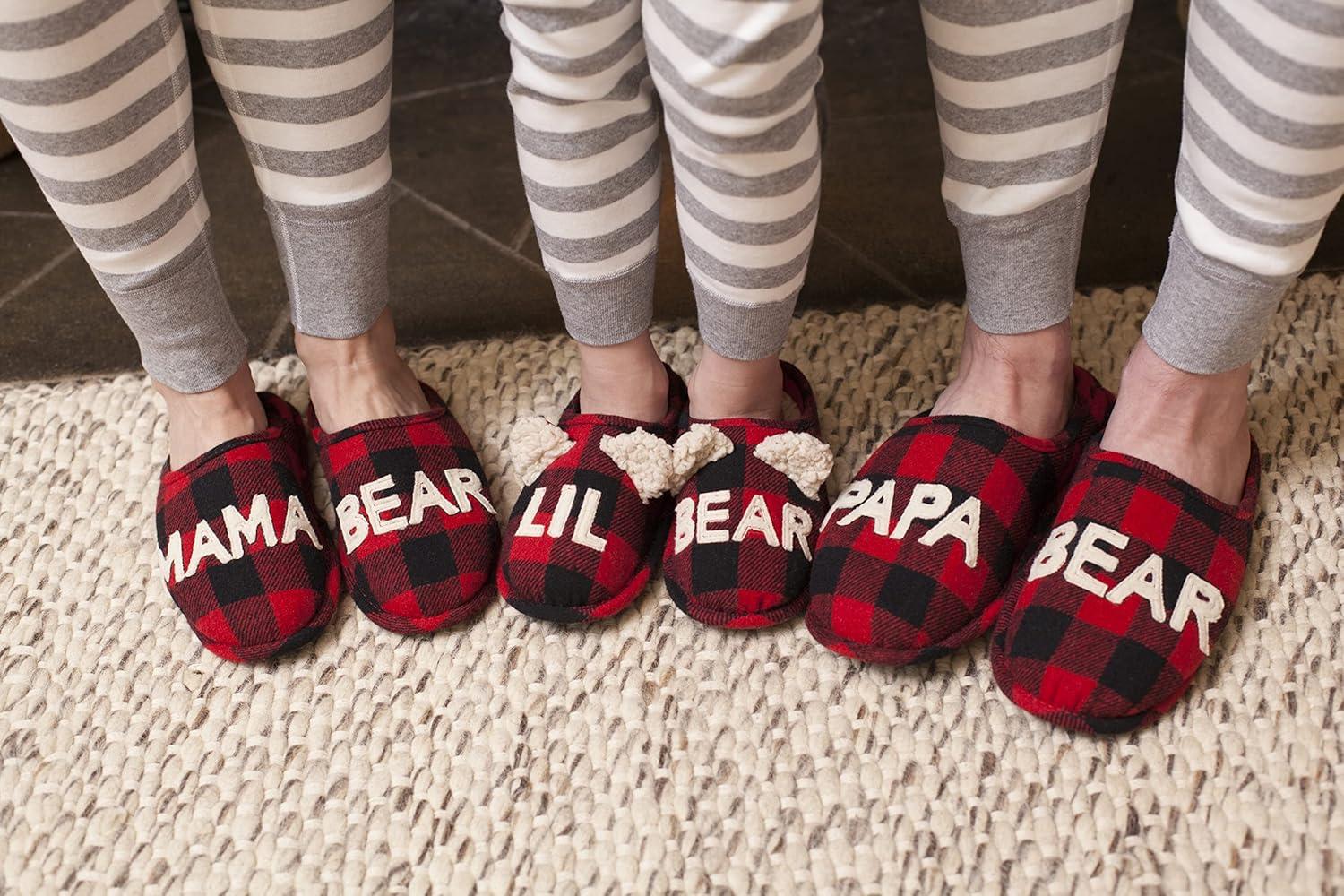 imageDearfoams Womens Mama Bear SlipperBuffalo Plaid