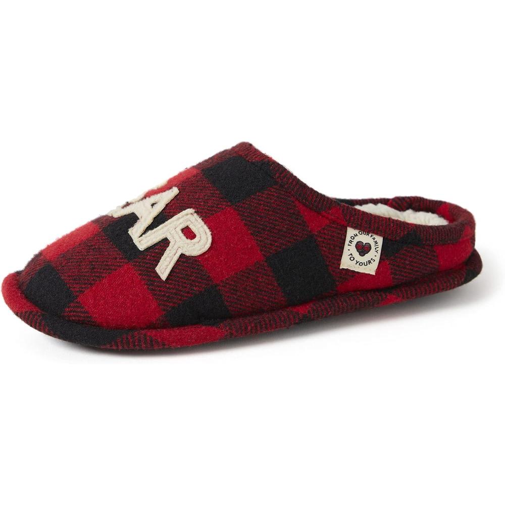 imageDearfoams Womens Mama Bear SlipperBuffalo Plaid
