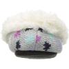 Dearfoams Unisex-Child Patterned Sweater Knit Moc(Iceberg)